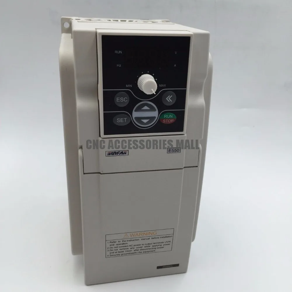 E550 series 2HP 1.5KW E550-2S0015 Variable Frequency Inverter(VFD) AC 170-270V for motor speed control