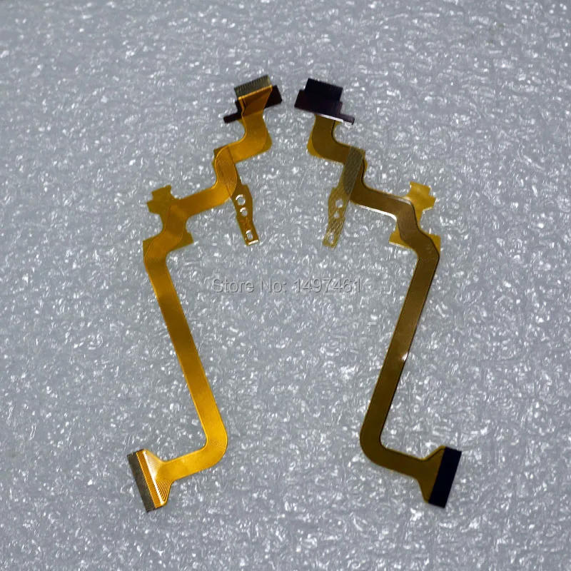 2PCS LCD hinge rotate shaft Flex Cable for JVC MS215 MS230 HM300 HM320 HM330 HM550 HM570 Video camera