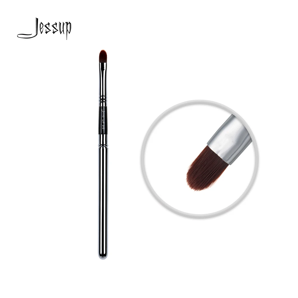 Jessup Lip Brush Makeup Soft Fiber Lip Pen Metal with Cap Protect 316 Cosmetics Makeup brushes makeup product Female makeup