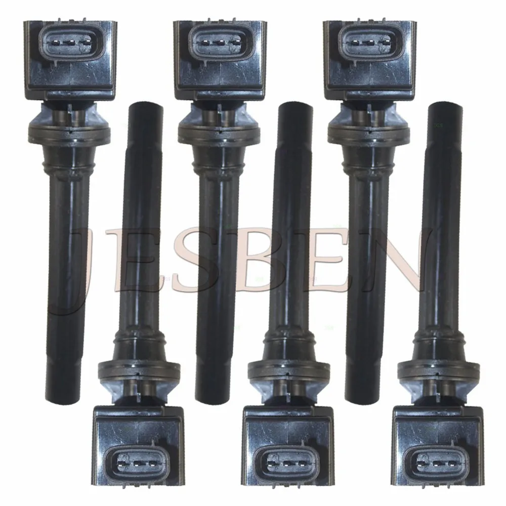 

New 6PCS 33400-65J00 Ignition Coils Fit For SUZUKI SX4 2.0L 2007-2009 GRAND VITARA 2.7L 2006-2008 NO# 3340065J00 H6T11371 UF-562