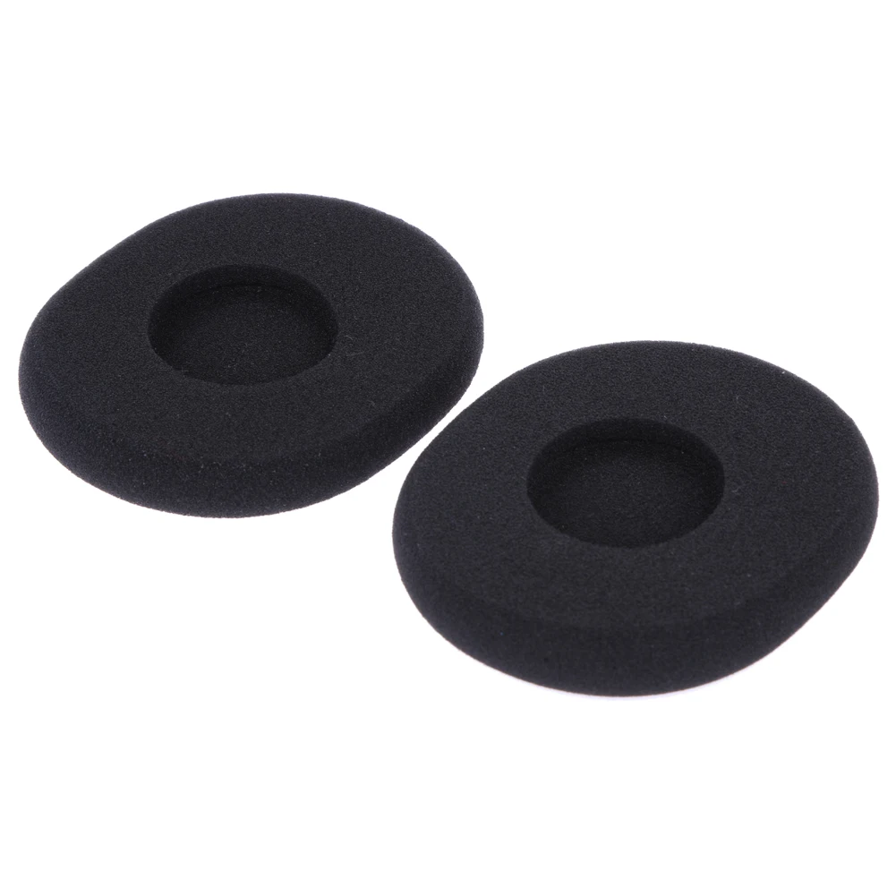 1 Pair Black Replacement Earphone Ear Pad Earpads Sponge Soft Foam Cushion for Logitech H800 Headphone Headset Parts Accessories