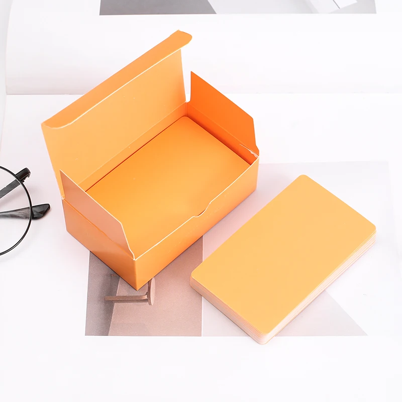 90 ورقة/مجموعة الإبداعية ورقة فارغة مؤشر بطاقات فلاش كوريا القرطاسية DIY الكتابة على الجدران كرافت مذكرة الوسادة بطاقة رسالة ملونة كلمة ملاحظة