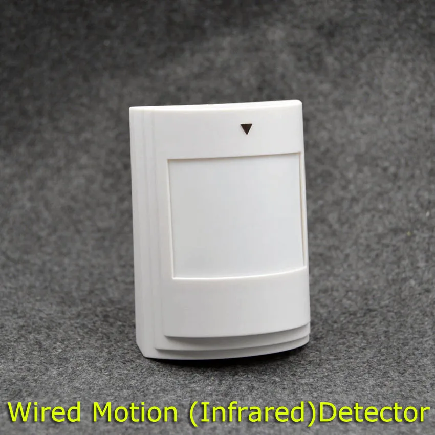 Wired PIR Infrared motion detector for Home Burglar GSM alarm system,