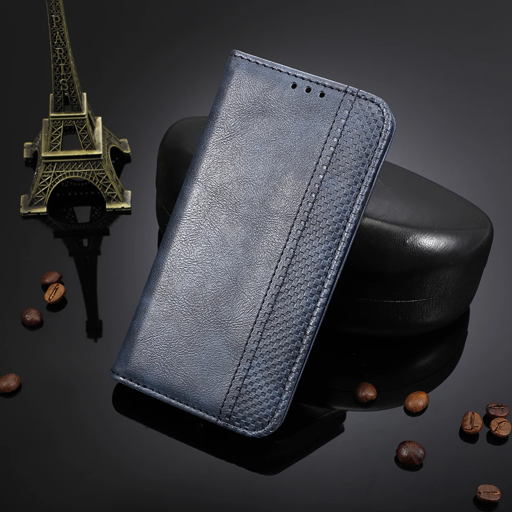 For Realme C2 Case Premium Leather Wallet Leather Flip Case For OPPO Realme C2 C 2 RealmeC2 RMX1941 Case 6.1 inch