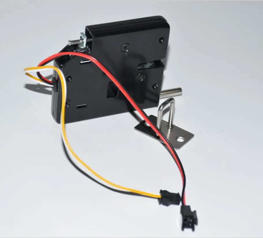Solénoïde de serrure de commande électrique, loquet d\'armoire électronique, serrures de porte de Psychà ressort, 12V DC