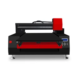 60*90cm print size high speed automatic xp 6090 UV  printer 12 color 2 printhead for phone case pen glass T-shirt wood metal