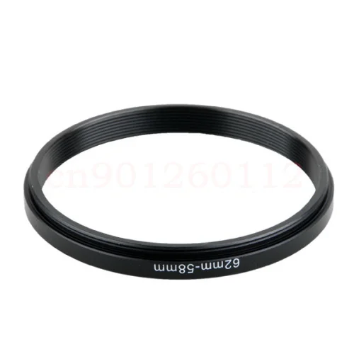 62 〜 58 ミリメートル 62 ミリメートル-58 ミリメートル 62 に 58 ステップ アップダウン フィルタ リング アダプタ 、 レンズ 、 レンズ フード 、 レンズ キャップ 、 など など...