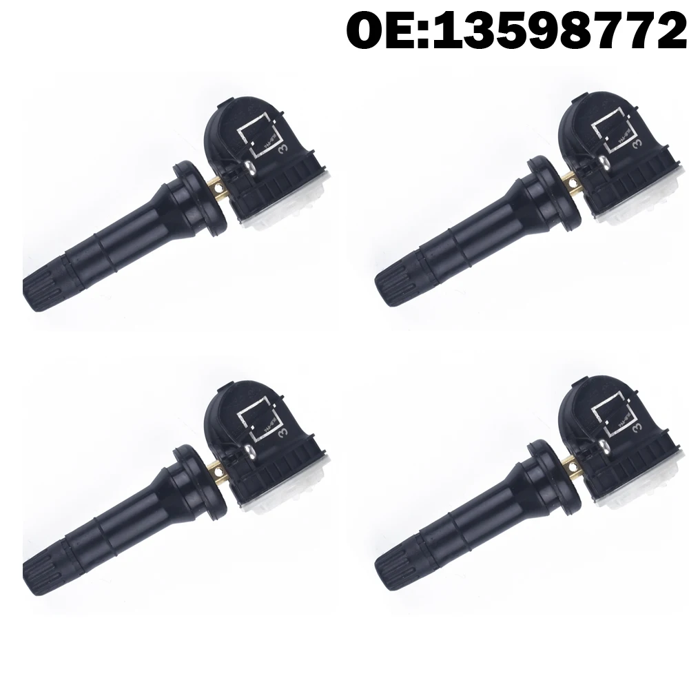 

4 PCS Car TPMS Sensor Tyre Tire Pressure Sensor 13598772 for Chevy Equinox Buick for Cadillac CTS