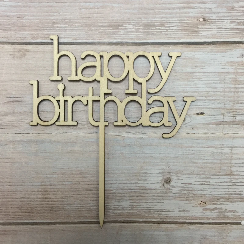 

20pcs happy birthday letter cake topper cake decoration happy birthday