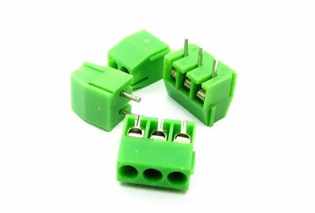 50pcs 2 Pin KF350 Screw Terminal Block Connector 3.5mm Pitch 300V 10A KF350-2p