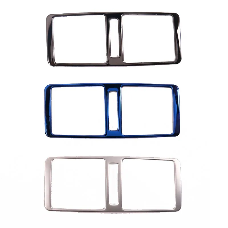 Stainless Steel Car Air Vent Outlet Cover Trim Decoration Frame for x-trail xtrail Rogue t32 2014 - 2020 car accessories