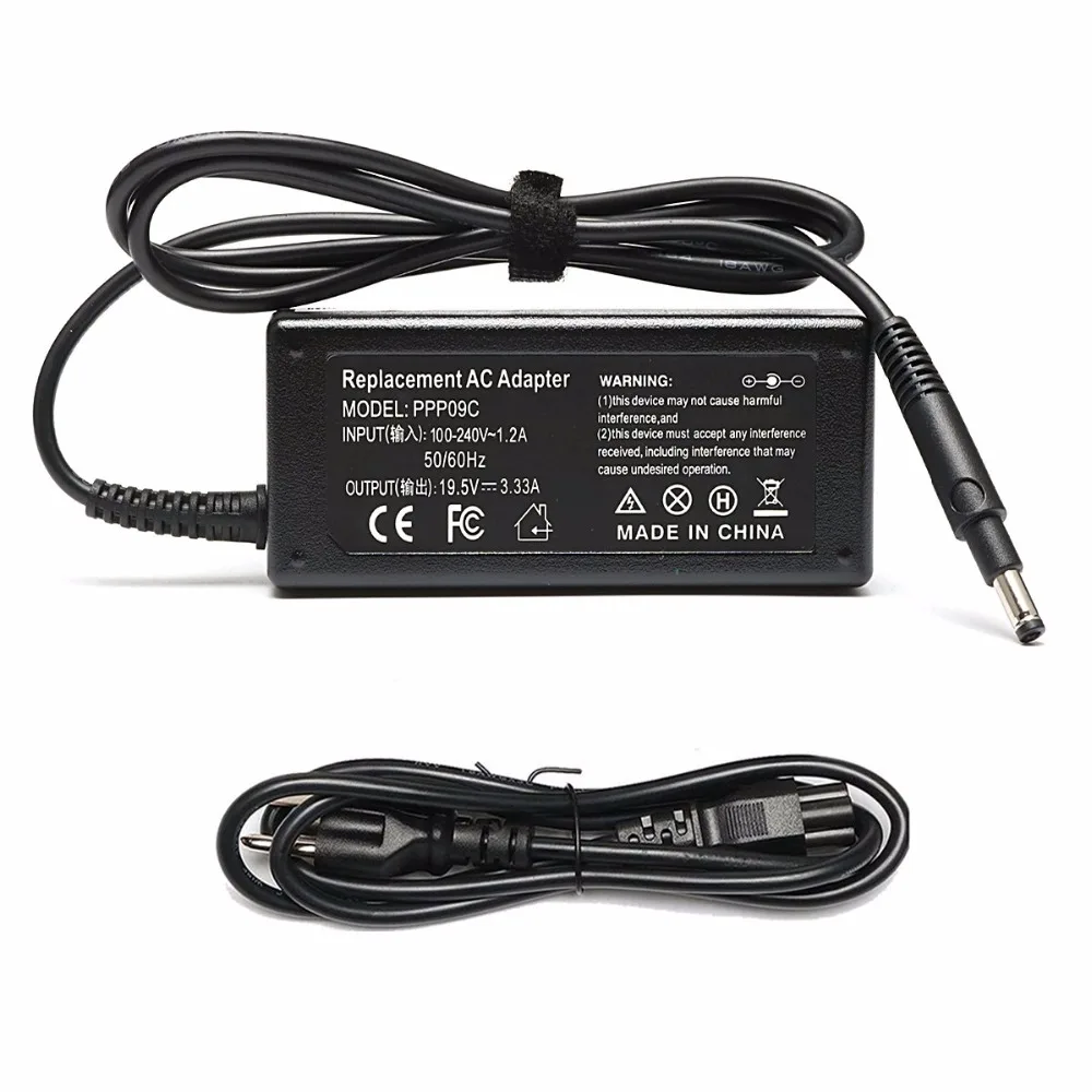 19.5V 3.33A   DC4.8*1.7mmLaptop Charger for HP Pavilion TouchSmart  14-b120dx 14-c015dx 14-b015dx Sleekbook 15-b142dx 15-b109wm