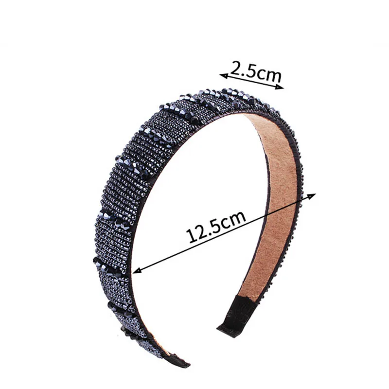 New Fashion Hairband Headband For Women Fashion Turban Drill Hair Band Bee Pattern Print Hair Accessories