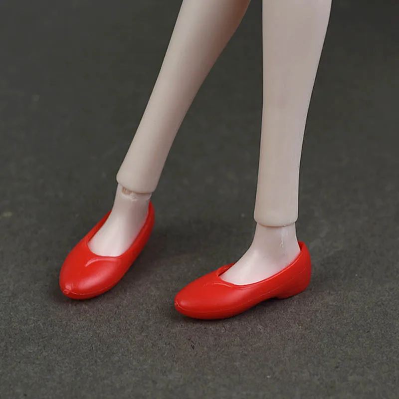 Flat Shoes For Blythe Dolls Blyth 1/6 Flat Doll Casual Shoes For Licca Doll Mini Shoes For Momoko 1/6 BJD Doll Accessories