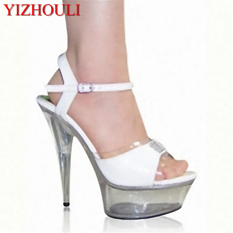 

15 cm high with sandals 15 cm high heels Japan and South Korea popular wedding shoes model show interest