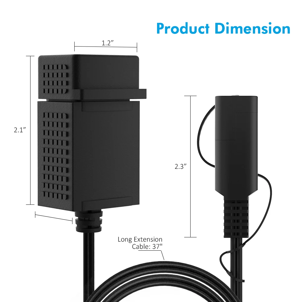 MICTUNING Auto 3.1A Dual Port Power Socket SAE to USB Cable Adapter Connector Universal for Motorcycles Smart Phones Tablet GPS