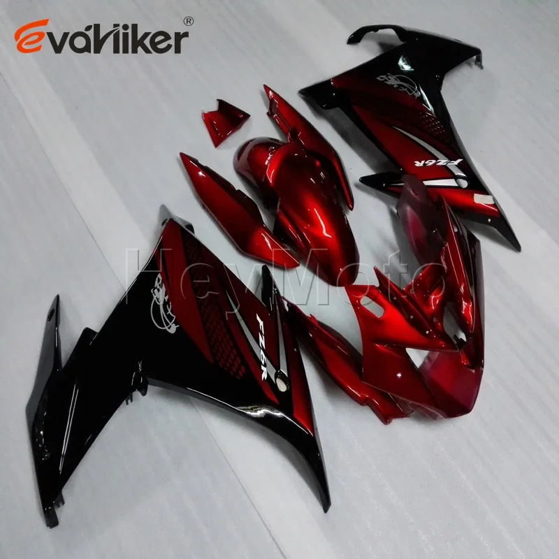 motorcycle bodywork kit for FZ6 FZ6R 2009 2010 FZ6 09 10 FZ6R black ABS plastic kit motor Fairing