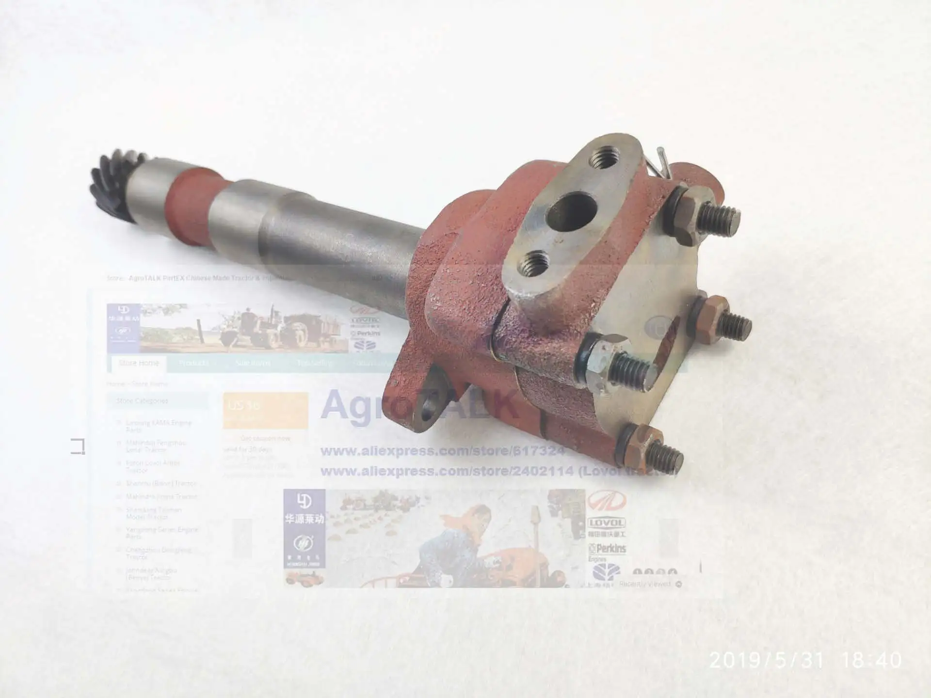 oil pump for Fujian Lijia engine SL2100T/SL2105BT/SL2105ABT engine use, part number: