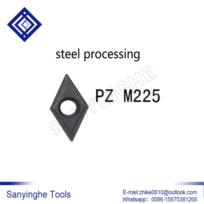 

DCMT11T308-TM M252 DCMT11T308-HM M252 DCMT11T308-HM R201 M225 DCMT11T308-PZ M225 10pcs/lotscnccarbide turning inserts for steel