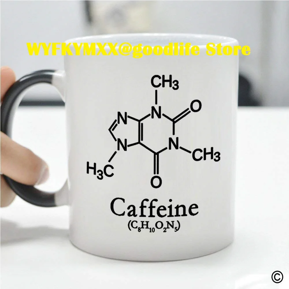 

Morphing Coffee Mug Heat Changing Color Magic Mug I am A Chemistry Teacher what Is The Chemical Formula Colleague Cup Mug 11oz