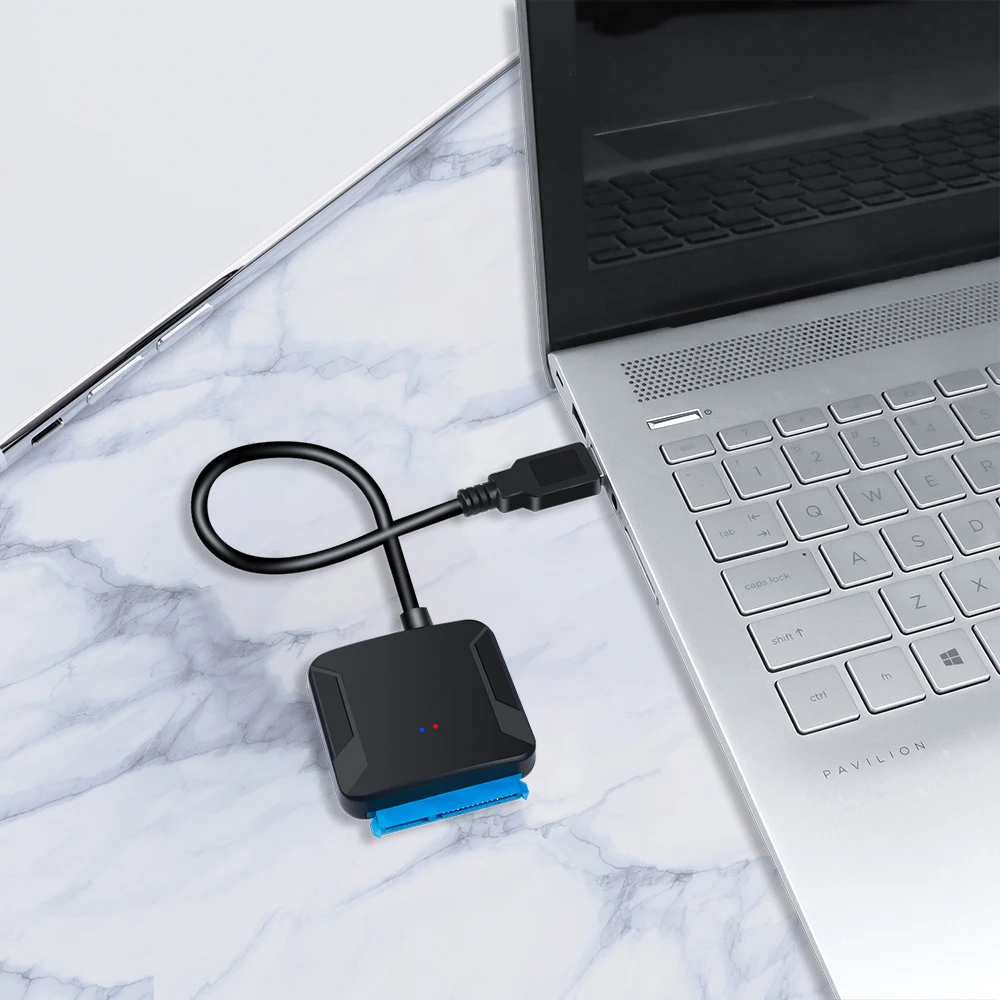 Kebidu USB 3.0 Sang SATA Cho 3.5 "SSD 2.5 Đĩa Cứng HDD USB 3.0 Đến 2.5" SATA Cáp