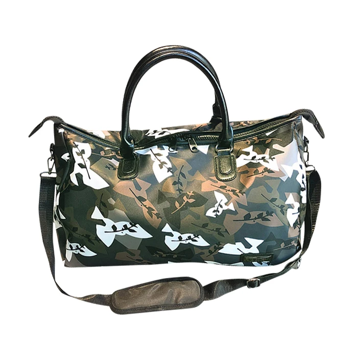 Oxford Waterproof High Quality Camouflage Women's Shoulder Traveling Bag Large Capacity Weekend Duffle Bag Men 30%OFF T512