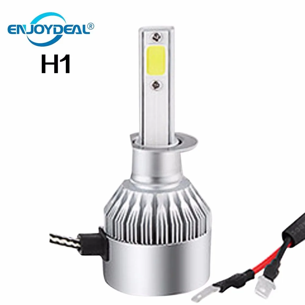 

Auto Led lamp Motorcycle COB H1 H3 H4 H7 C6 9005 9006 7200LM 72W Car Headlight Fog Light Bulb Beam Conversion Kit 2PCS