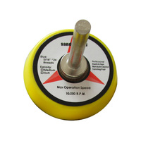 2 Inch Sanding Backup Pad 6mm Shank Sander Backing Pad Sanding Pad Hook and Loop for Grinding & Polishing Abrasive Tools