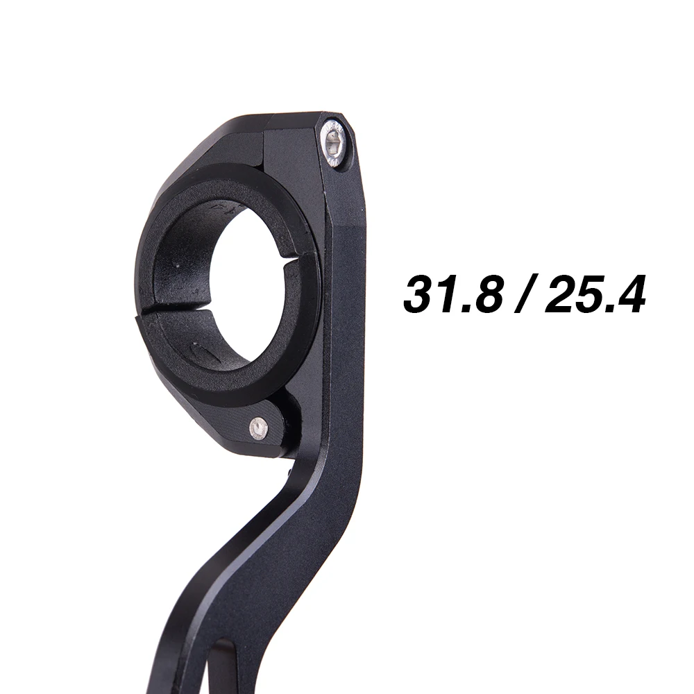 ZTTO Fahrrad-Out-Front-Aluminium-Computerhalterung GPS-Halterung Taschenlampenständer Robuster Kameraständer für Rennräder 25,4 31,8mm – Detail 7