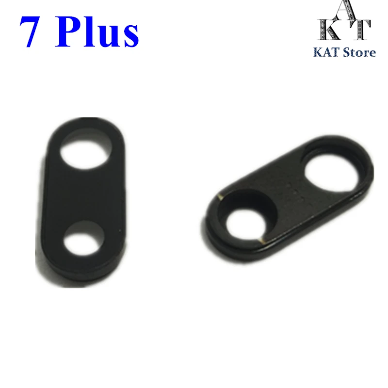 1pcs 7G 7 Plus Rear Back Camera Glass Lens Cover With Frame Holder For 7 7G & 7 Plus Camera Lens Ring Replacement Parts