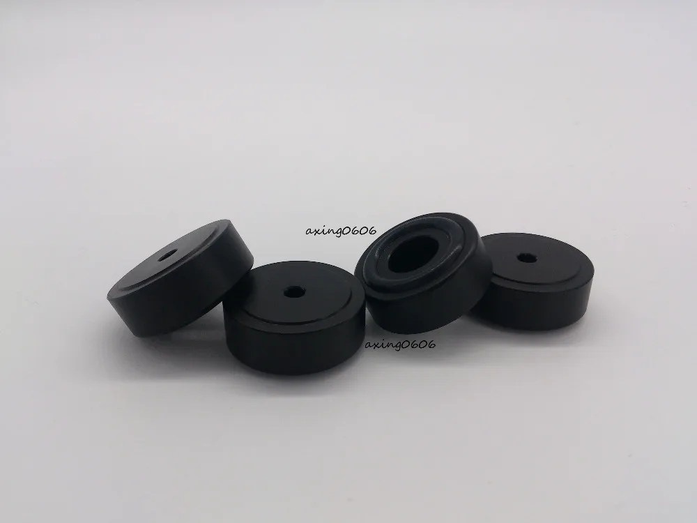 4pcs 30*12mm 알루미늄 기계 피트 스크럽 발 증폭기 스피커 피트 스파이크 PC 기계 패드 스타일