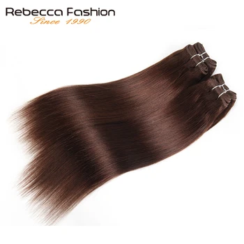 Rebecca 4 pacchi 190 g/pacco tessuto brasiliano per capelli ...