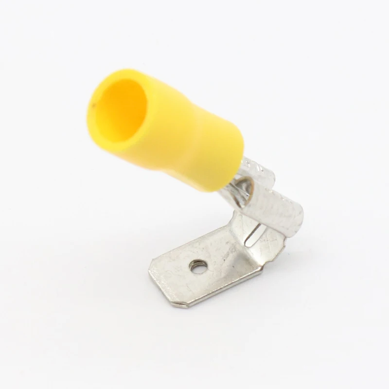 20x Crimping Connectors Piggyback Female Spade Connector Terminals Brass printed with Sn