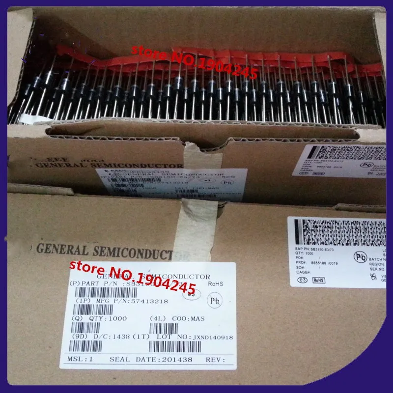 Original New 20PCS/ SR3150 SB3150 3A 150V D0-201