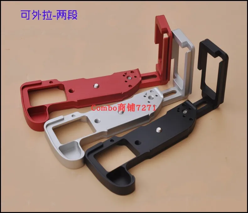 

L Bracket Vertical Plate Shoot Quick Release L Plate Holder for Fujifilm FUJI XH1 X-H1Arca-swiss RRS Compatible Red Black S