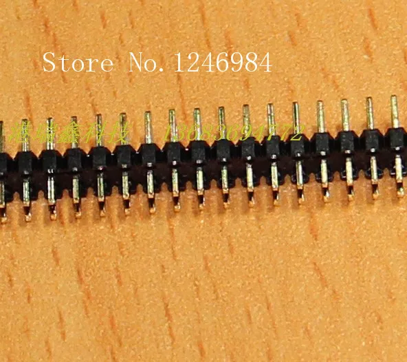 [SA]nextron Nextronics ORIGINAL 2.0MM * 40 double-pin connector two gilt -headed pins 2X40--50pcs/lot