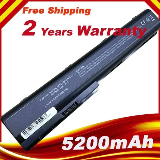 14.4V 5200mAh HSTNN-DB74 HSTNN-IB74 Laptop Battery For HP Pavilion HDX18 dv7 464059-121 464059-141 480385-001 516355-001