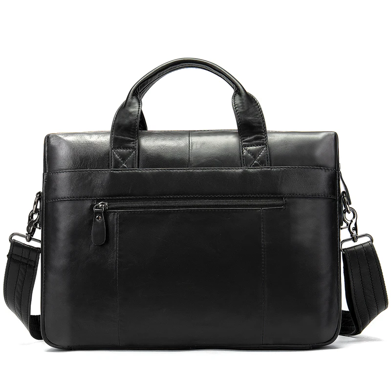 Westal Business Mannen Aktetas Lederen Tassen Voor Mannen 14 Laptop Tas Mannen Lederen Tassen Voor Document A4 Messenger bag 9005