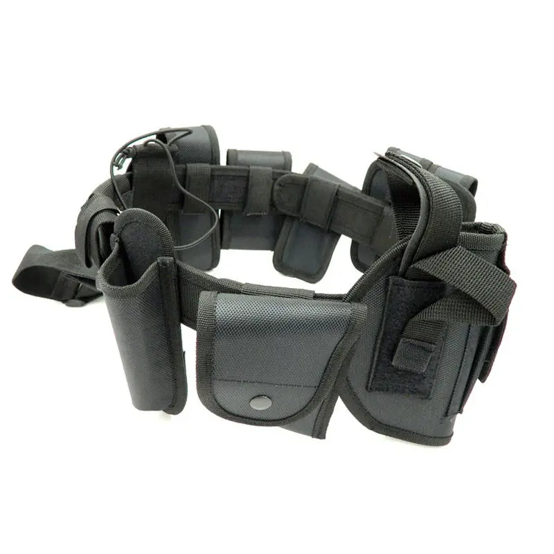 Outdoor Tactical Belt Multifunctional Security Belts Training Polices Guard Utility Heavy Duty Combat  Belts 10pcs/sets