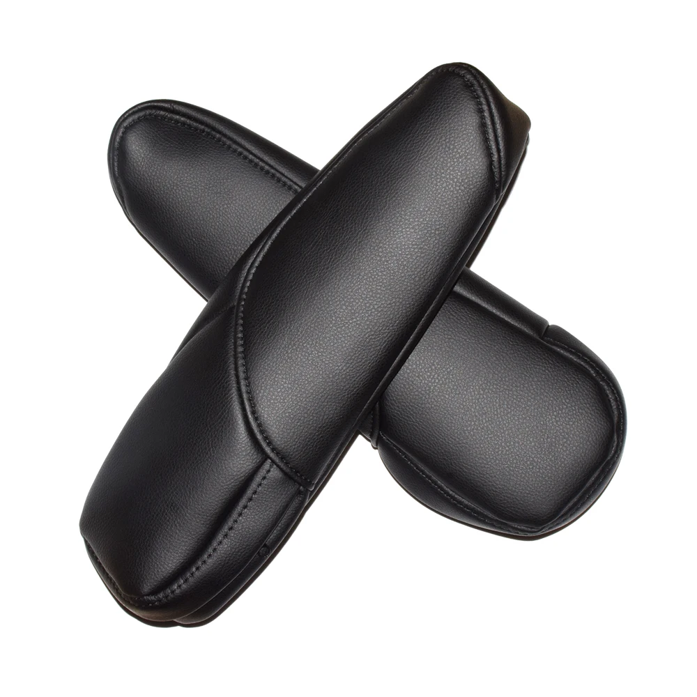 For Honda CRV 2007 2008 2009 Microfiber Leather Driver Passenger Side Seat Armrest Handle Decor Cover Protection Trim