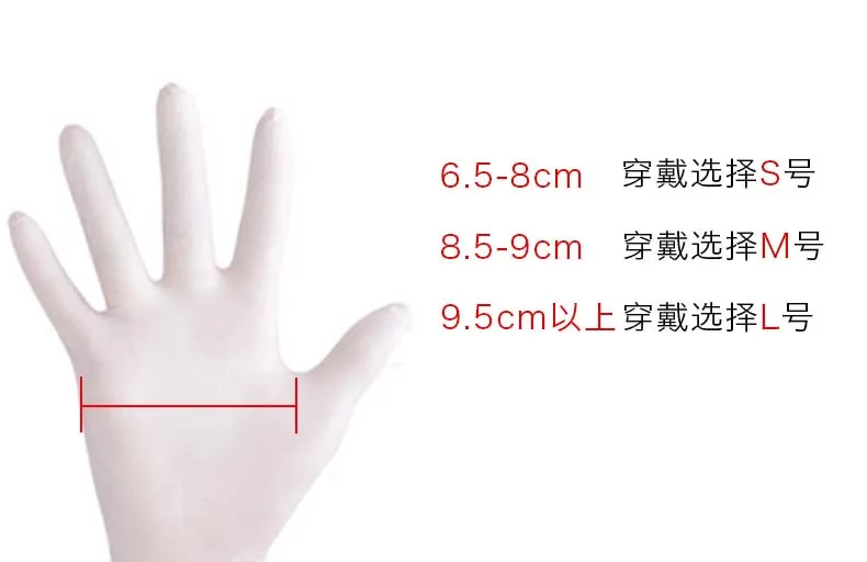 25 Pair Transparent Tattoo Gloves Semipermanent Eyebrow Makeup Tool Disposable Tattoo Beauty Gloves Accesories Sale