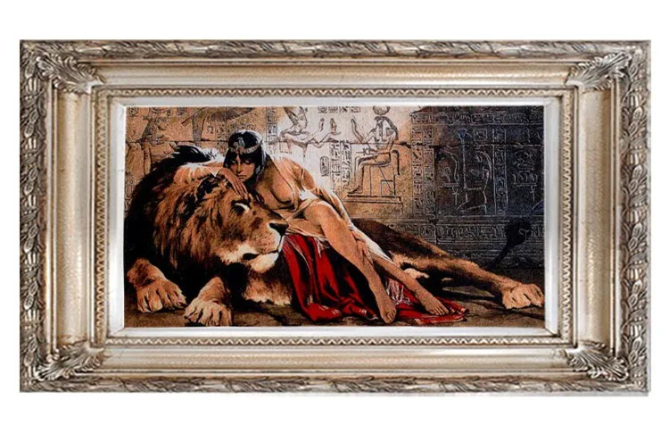 エジプトのヨーロッパのキャラクター,リビングルームの装飾