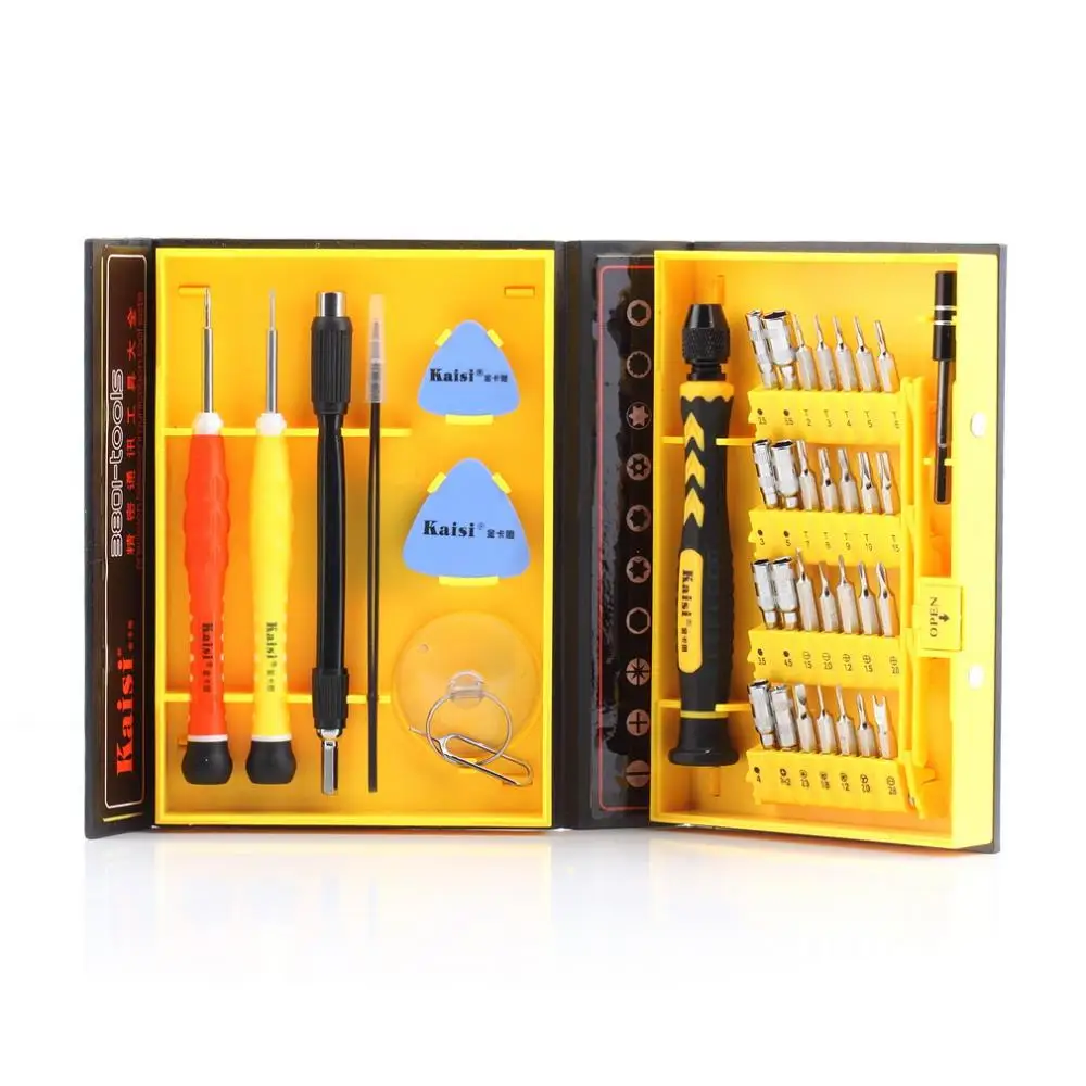 

10SET 38 in 1 Screwdrivers Kit Kaisi multipurpose Precision Opening Repair Phone Tools Set for iPhone 4/4s/5 For Samsung / iPad