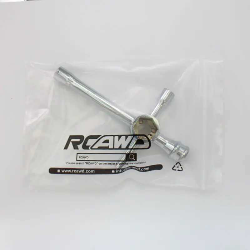 Grande e Mini Cruz Chave para RC Modelo Car Repairment, Spanner, Chave De Roda, 7mm, 8mm, 10mm, 12mm, 17mm, 4mm, 4.5mm, 5.5mm, 7mm