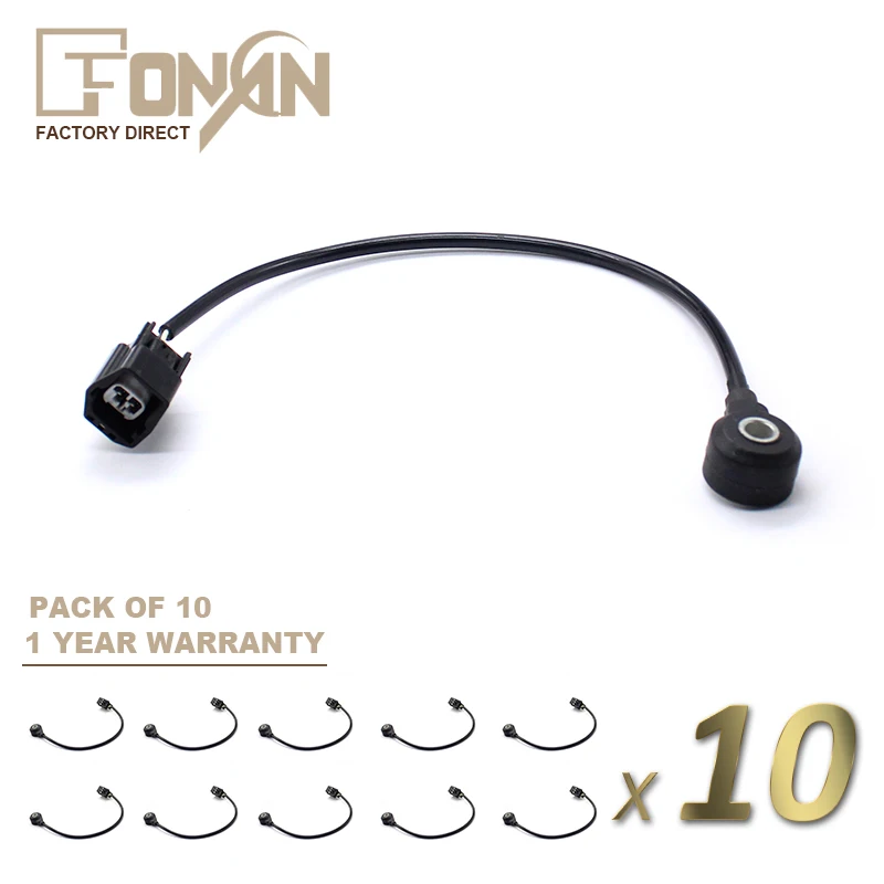 

X10 Knock Sensor For FORD JAGUAR LINCOLN MAZDA 98MF12A699AB 98MF12A699BA 1068159 1141998