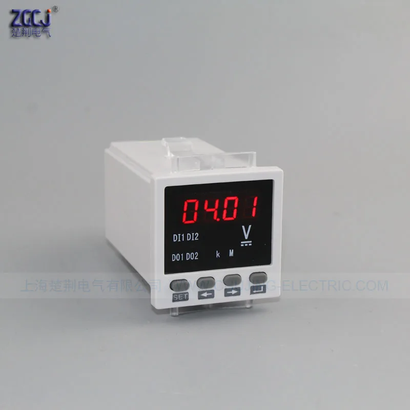 various dimensions digital DC voltage panel meter digital voltmeter digital number display DC V meter instrument