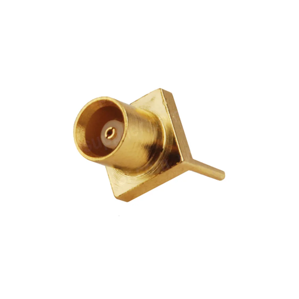 Eightwood MCX Jack Female RF Coaxial Connector Adapter Edge Mount PCB for Antenna Aerial GPS Telecom Satcom Telecom Base Station