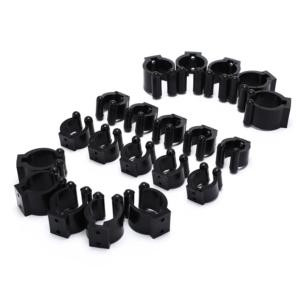 10PCS Plastic Billiards Snooker Cue Locating Clip Holder for Pool Cue Racks Set Snooker Accessories Size M L