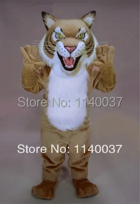 

mascot Cool Style Fierce Wildcat Mascot Costume Adult Size Wild Animal Costumes Outfits Suit Holiday Party Carnival Stage