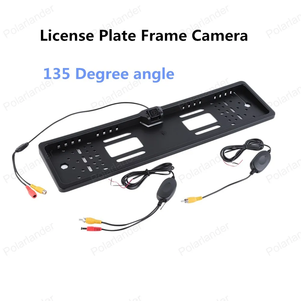 

hot sell Wireless Car Backup Licence Plate Frame 656*492 pixels Camera135 degree angle